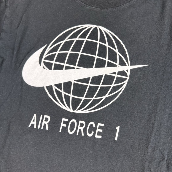 Nike BV1997-00A Air Force 1‎ Graphic T-shirt Men's Size Small Black - Picture 3 of 9